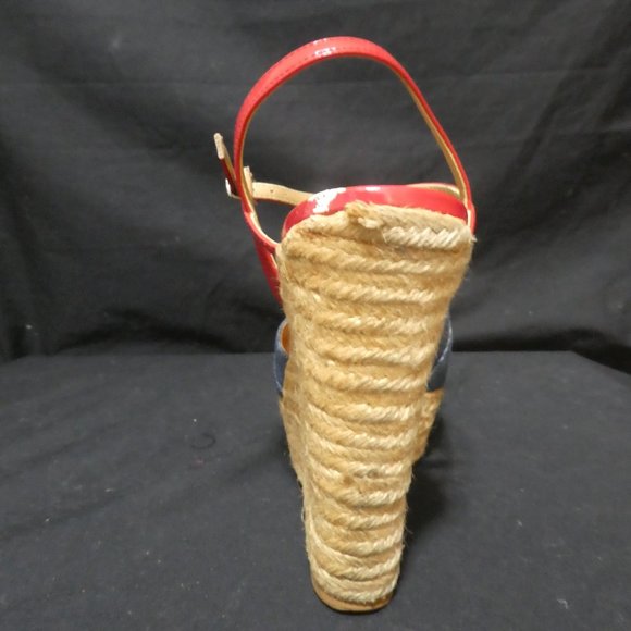 PENNY LOVES KENNY | Size 7 | Denim Espadrille Sandals - Picture 6 of 16